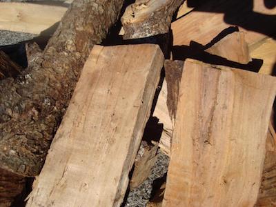 dry pear firewood